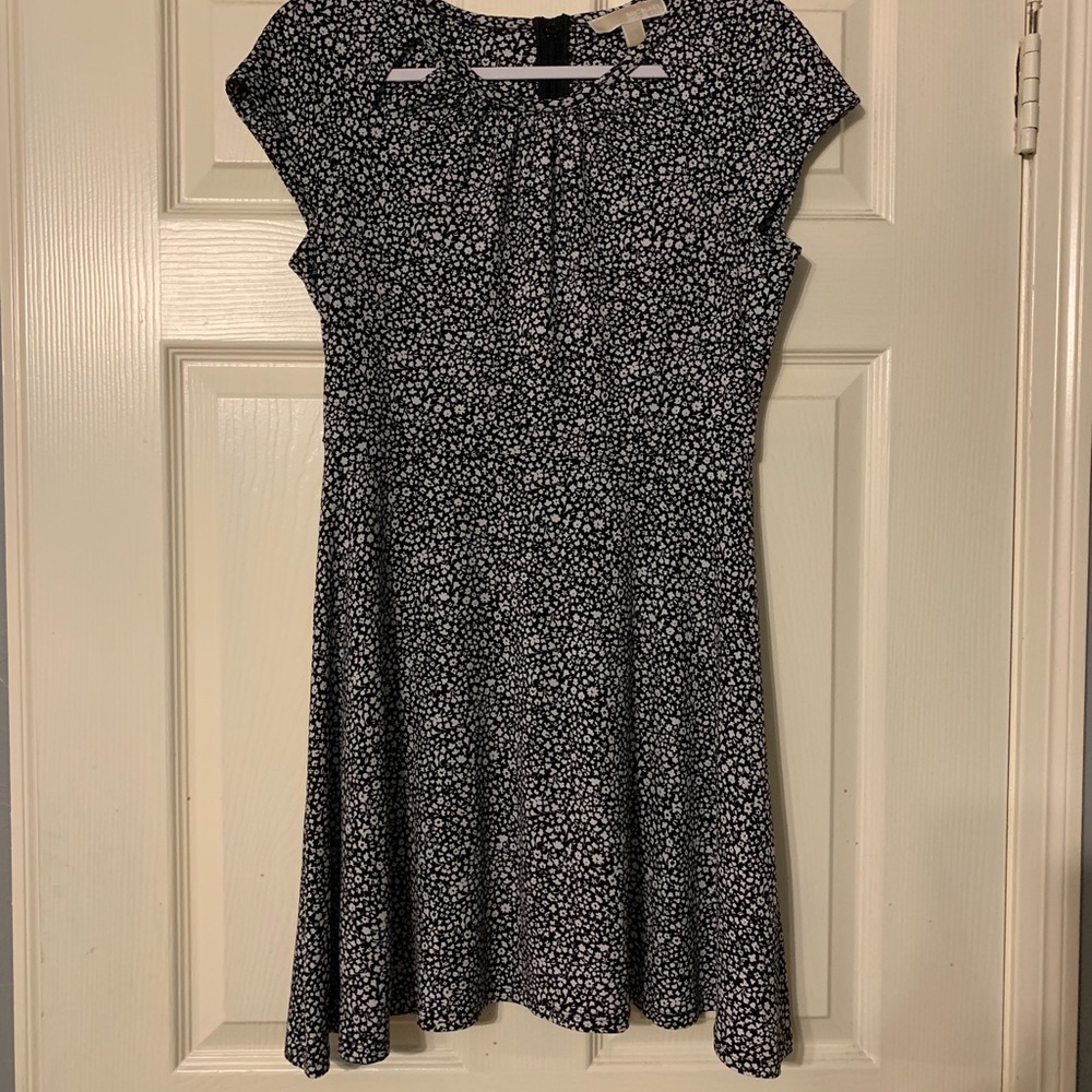 Michael Kors Dress P/M black White